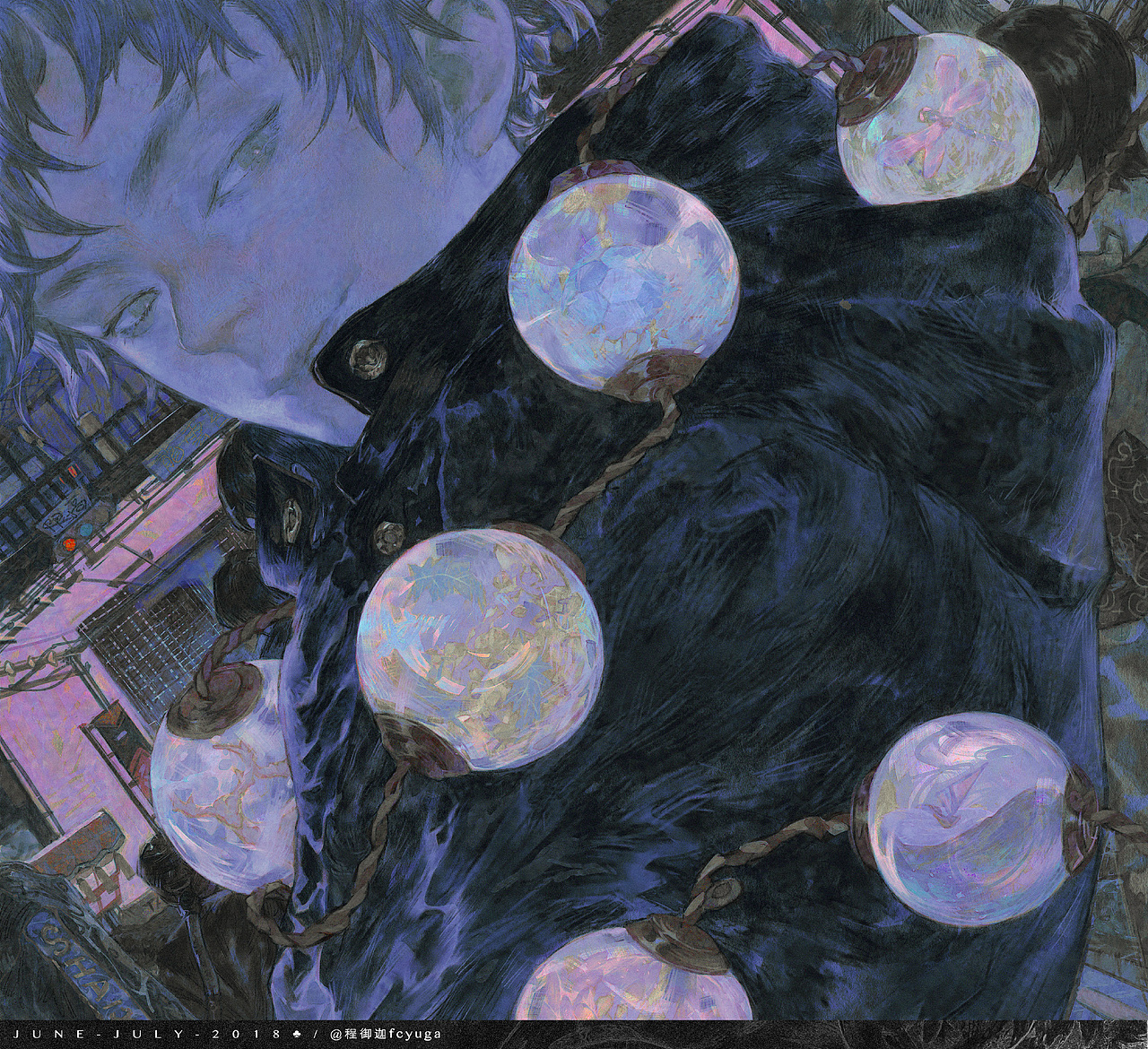 系列插画《虹泉》