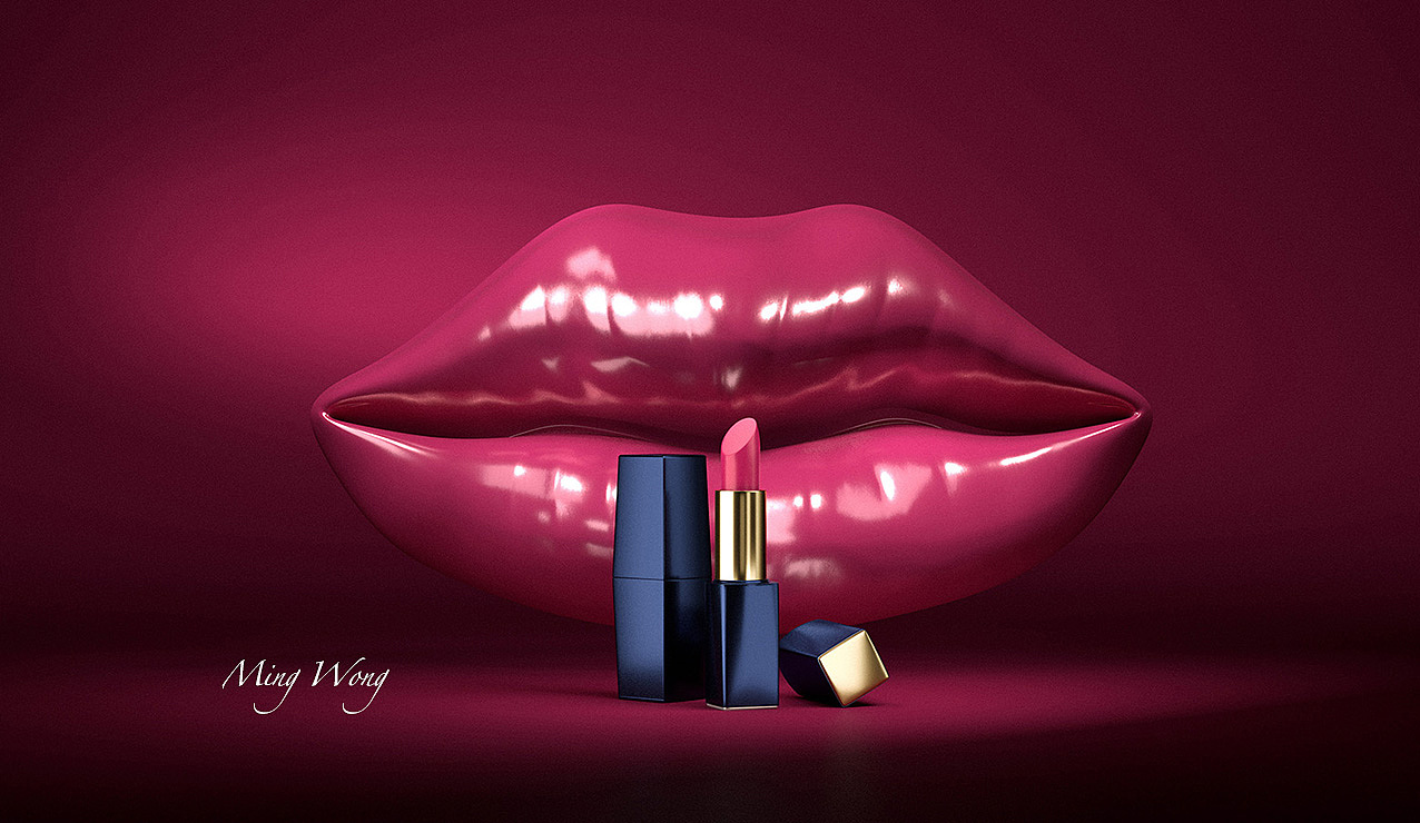 三维 3d唇膏（图ZMzAzODI1NjY4） - 商业插画 - 站酷设计师fishming65原创素材 - 站酷ZCOOL
