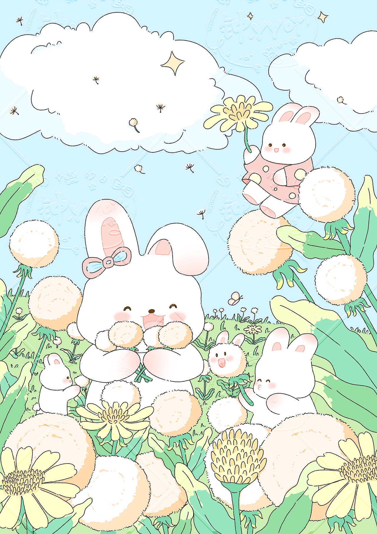 原创治愈系场景插画合集