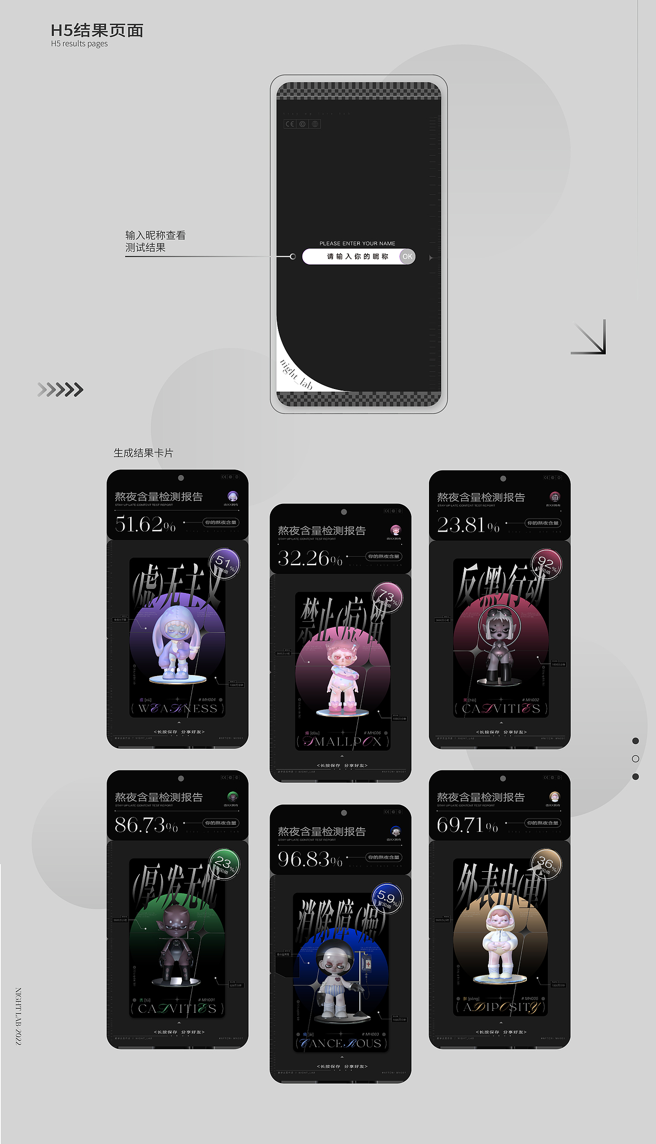 #2022青春答卷#数字交互作品《“熬”夜研究所》（图ZMzAzNDgxOTY0） - 其他平面 - 站酷设计师江汉大学设计学院数字媒体设计原创素材 - 站酷ZCOOL