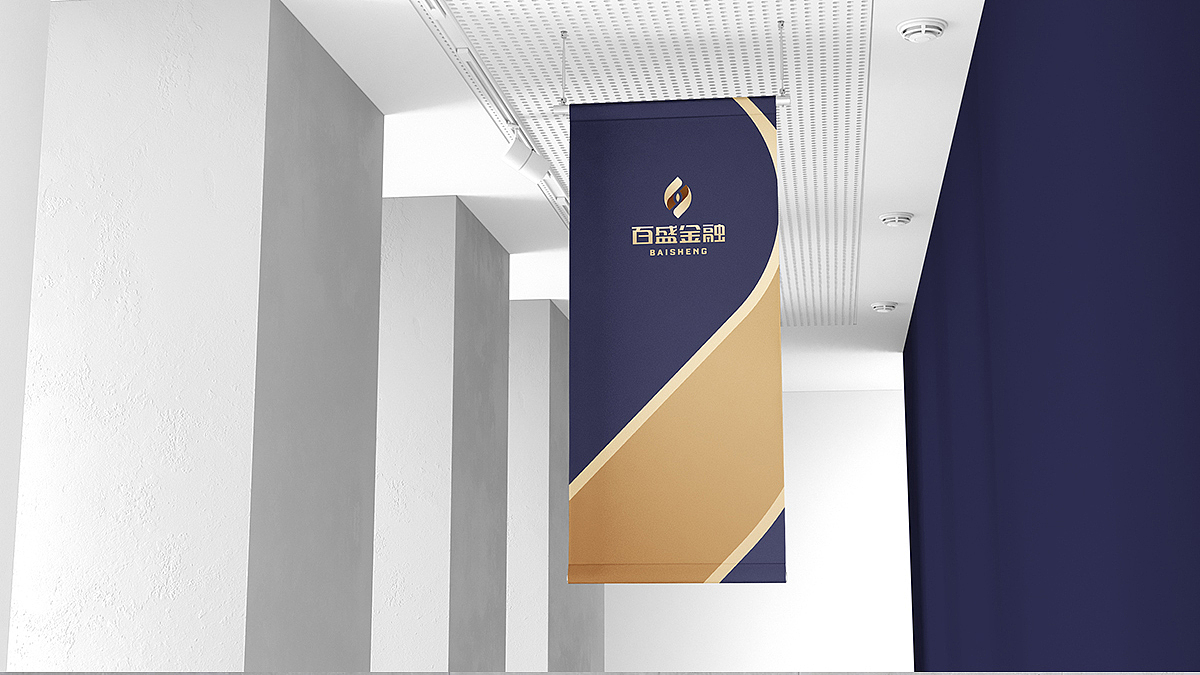百盛金融标志设计