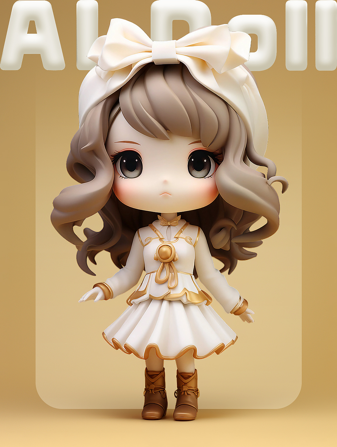 #AICG 萌萌的手办玩偶海报设立[第06期]