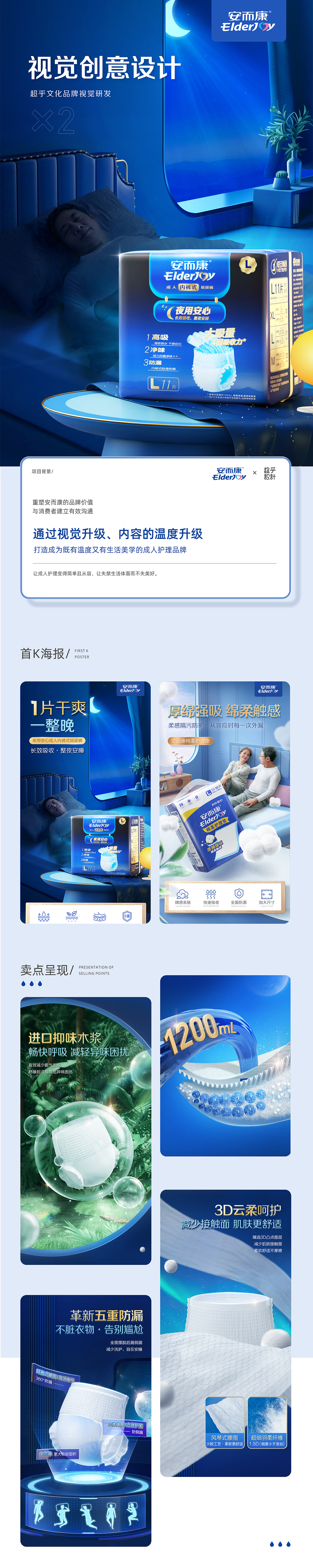 2022年安而康尿裤详情设计