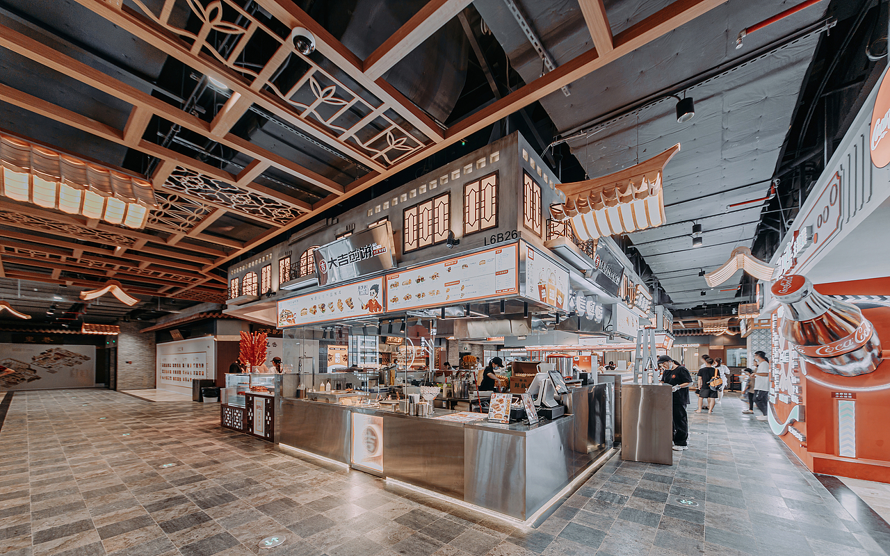 汕头万象城 -里巷“ 观风察俗”（图ZMzI1MzUxNTg4） - 商业空间设计 - 站酷设计师夏谷暑雨CHINA原创素材 - 站酷ZCOOL