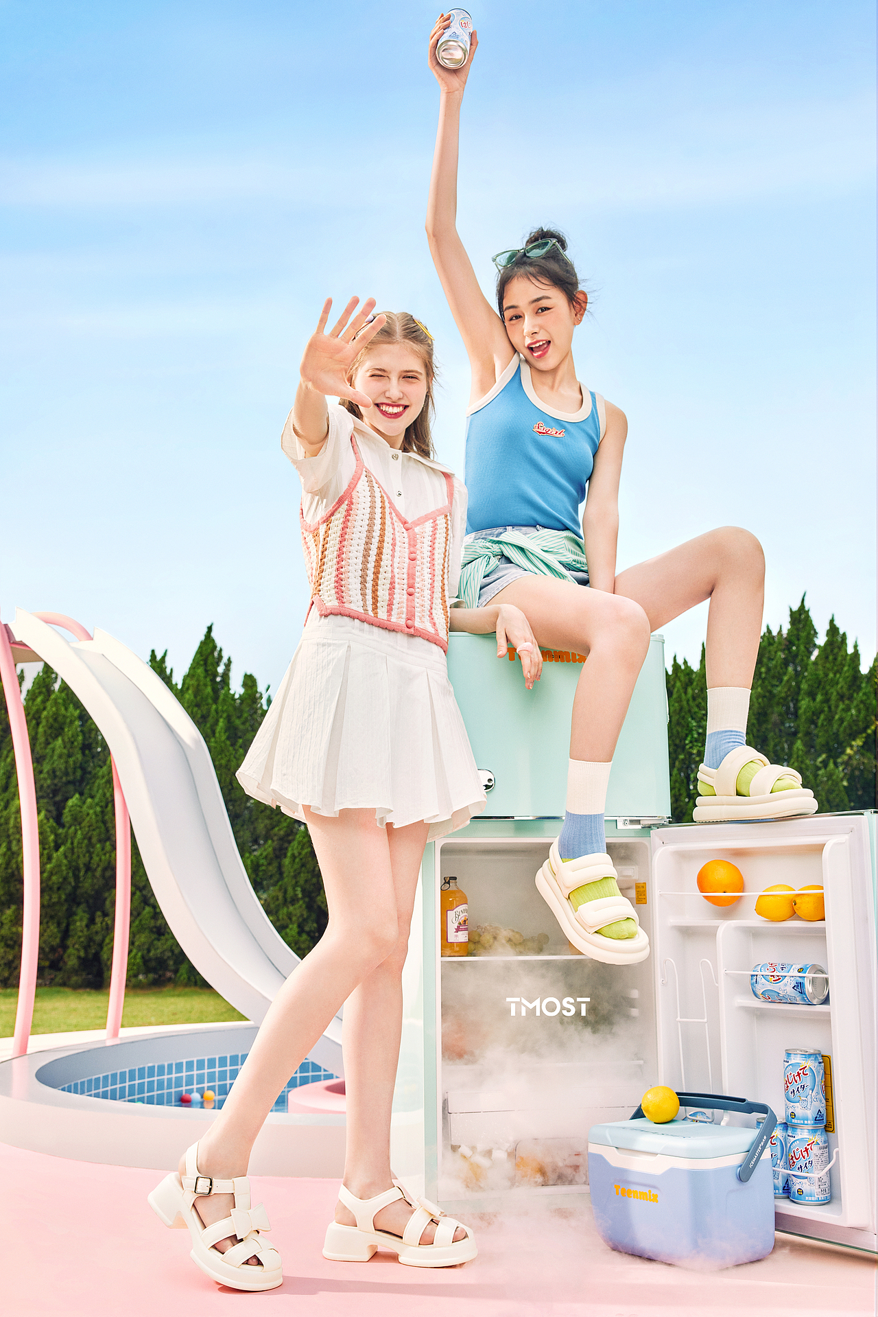 女鞋形象｜天美意TEENMIX