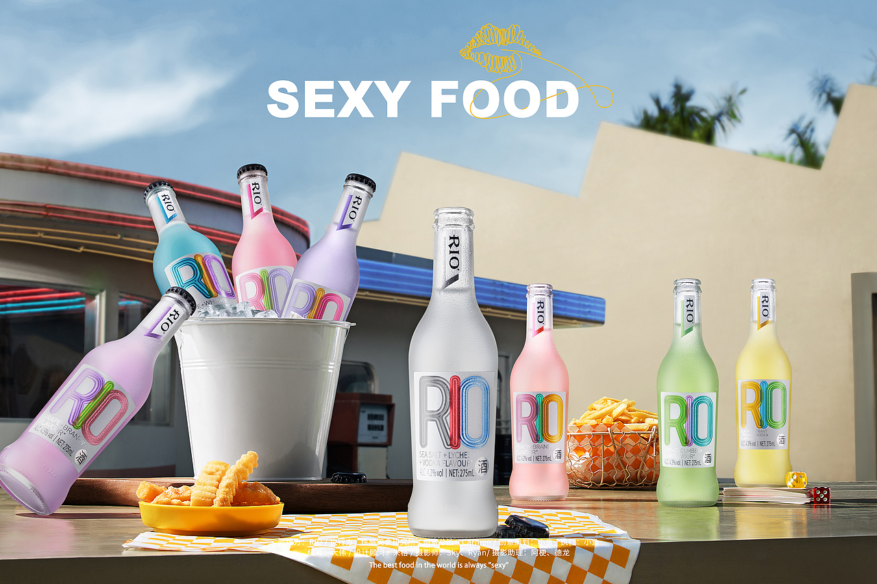 鸡尾酒摄影｜RIO × 性感美食研究所