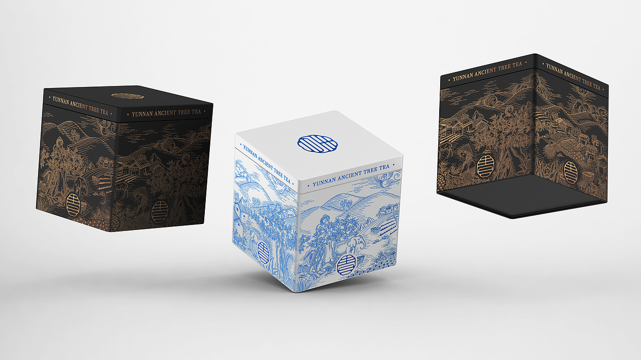 青 x 彭狮 I 一茶一世界 一壶一人生（图ZMzAxNDEwODg4） - 包装 - 站酷设计师彭狮设计实验室原创素材 - 站酷ZCOOL