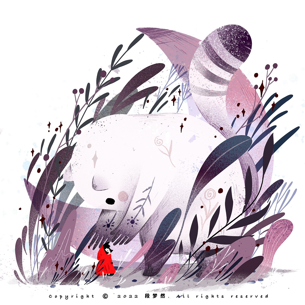 近期插画（上）-光明（图ZMzA1MTQ2MTky） - 绘本 - 站酷设计师木木段的画画日常原创素材 - 站酷ZCOOL