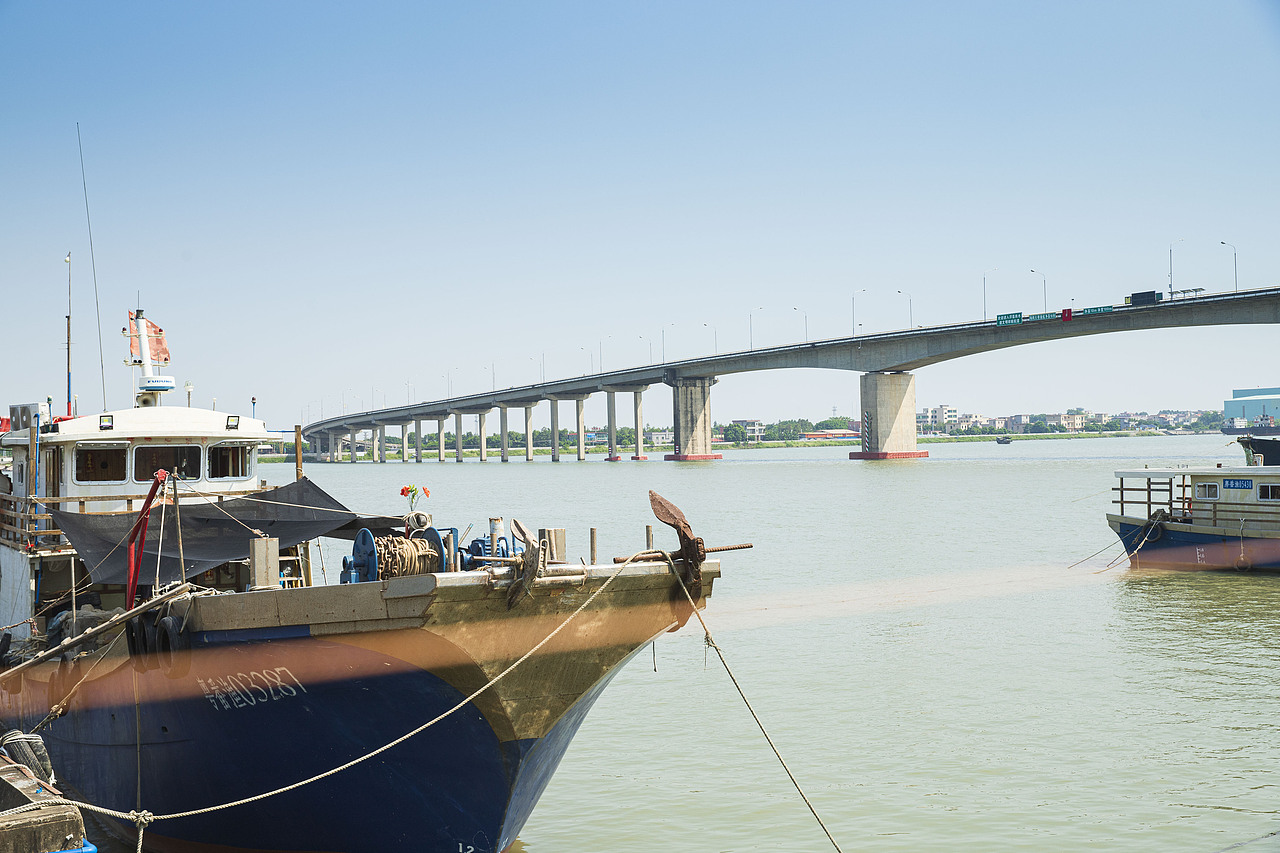 莲花山码头广州风景