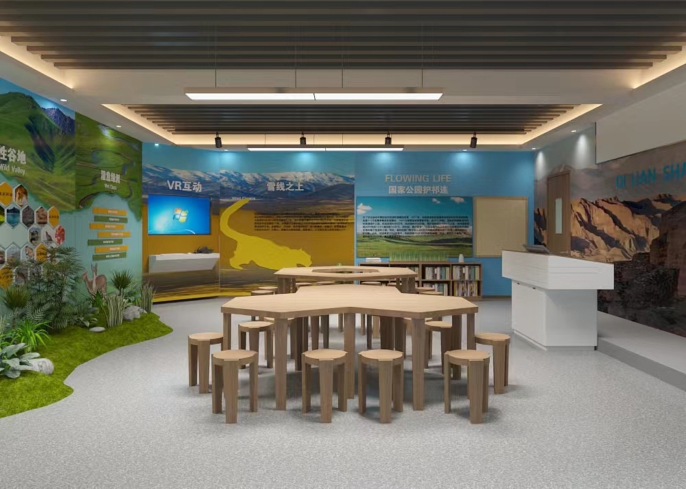 自然教室,宣教中心,展厅设计