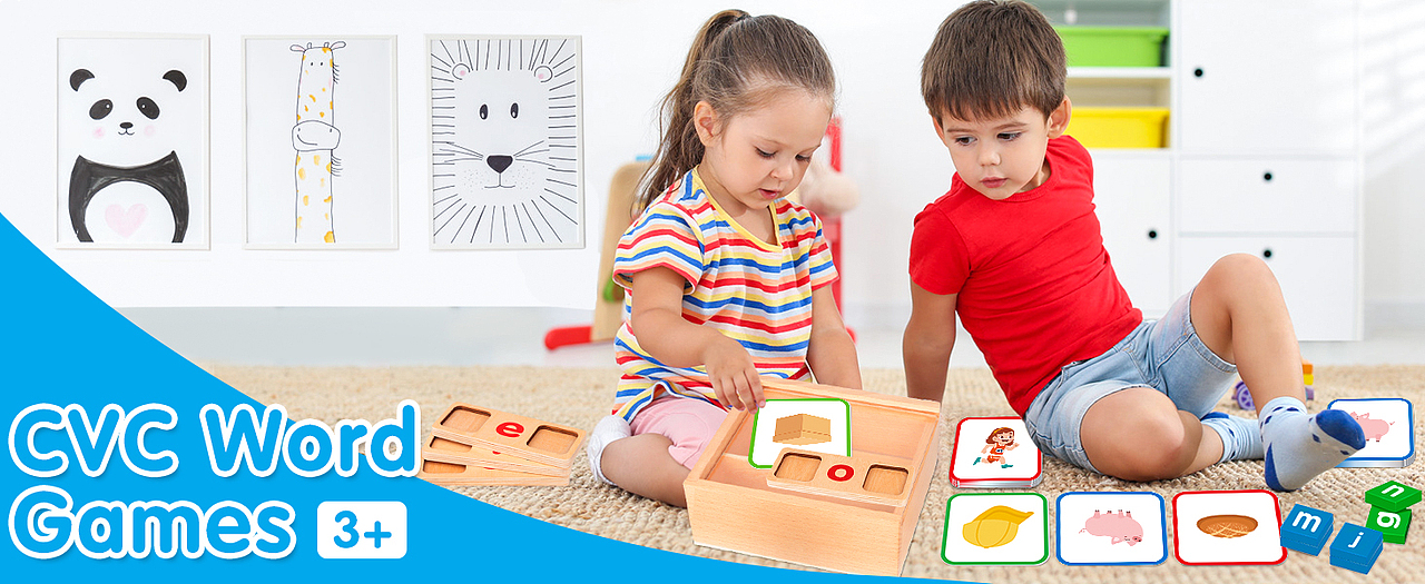 单词教具卡片图片制作