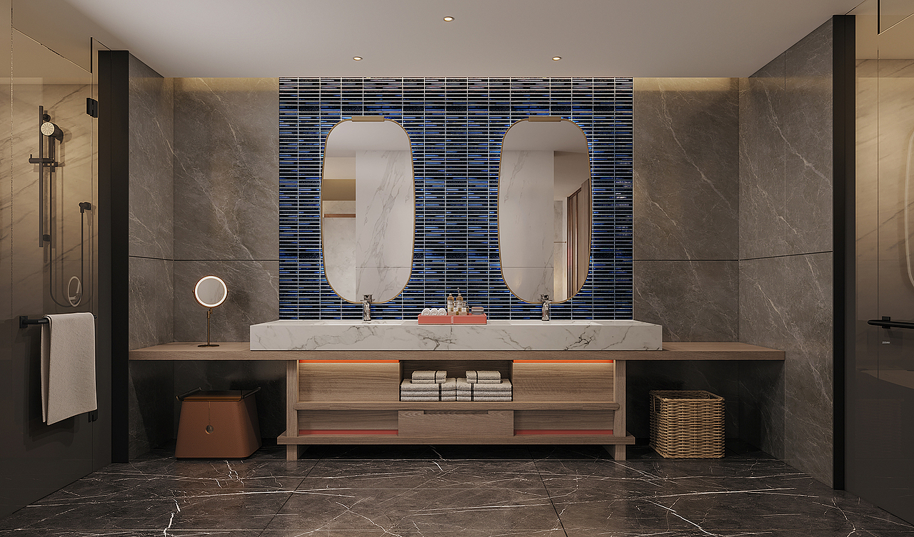 酒店-豪华大床房（图ZMjk4MTA4NDcy） - 酒店餐饮设计 - 站酷设计师宝猪GZC原创素材 - 站酷ZCOOL