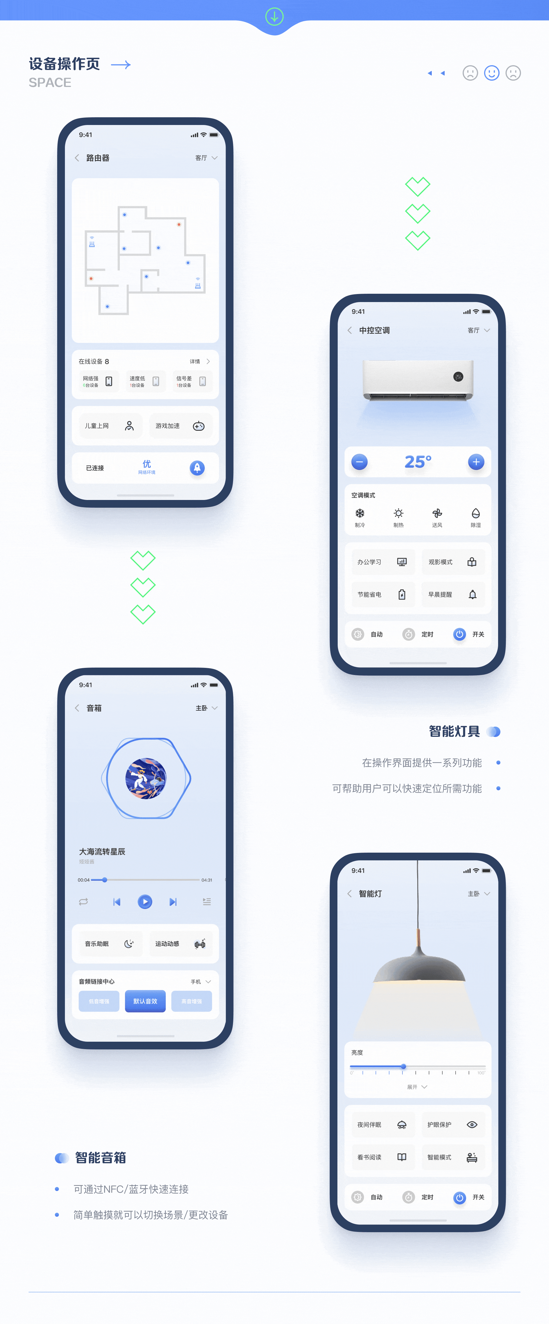 小团 智能家居APP｜IP设计｜UI设计｜UE设计（图ZMzU3MjcwNjE2） - APP界面 - 站酷设计师思兮兮原创素材 - 站酷ZCOOL