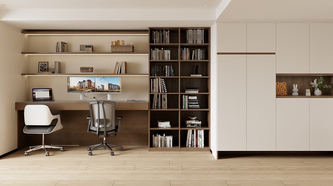 给自己画了一个中古风小家