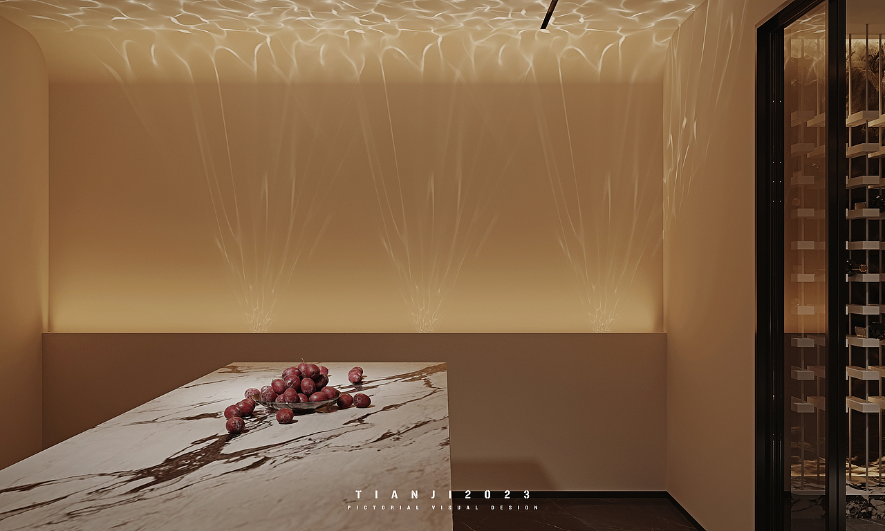 一套现代露台+酒窖