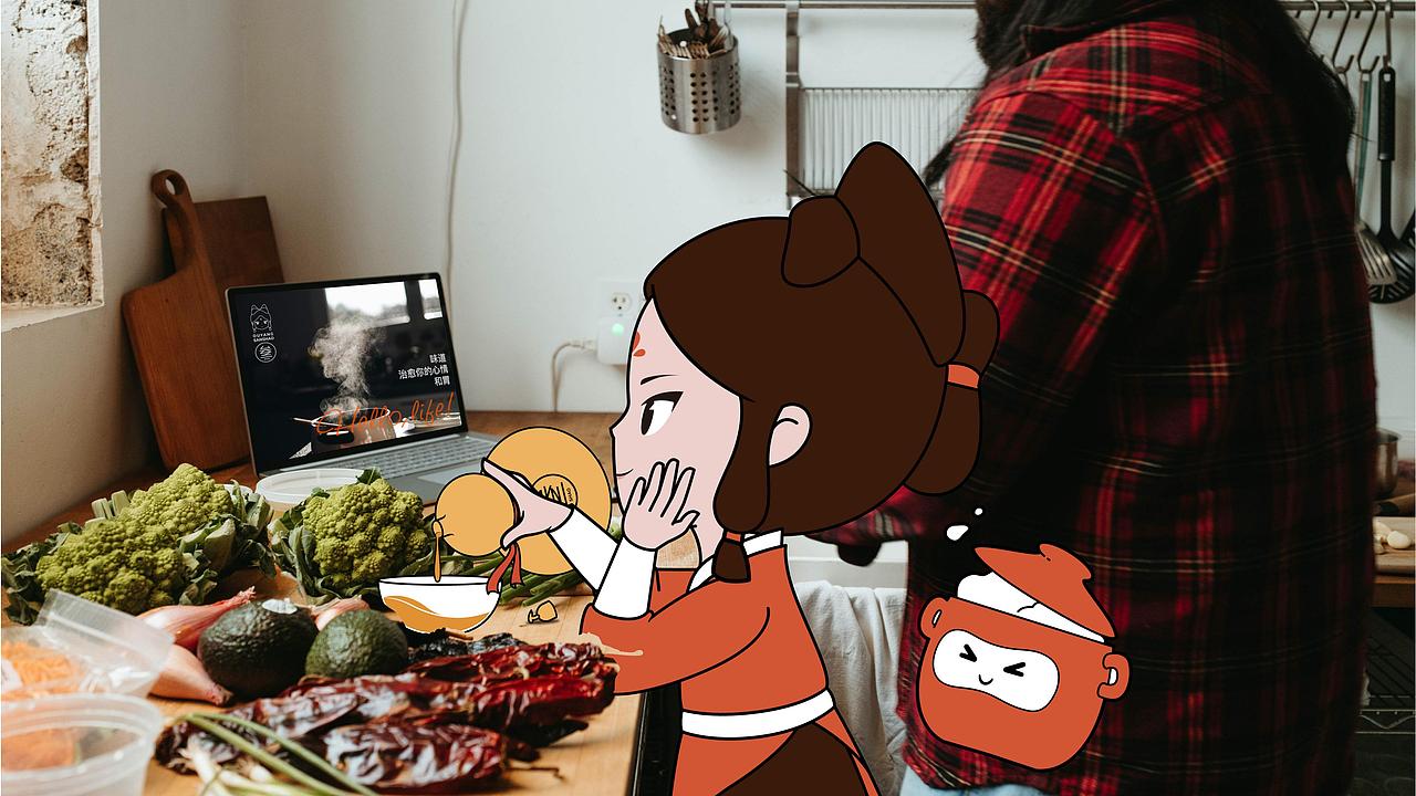 复合调味料品牌“欧阳三少”品牌+IP+包装（图ZMzM2NzUxOTMy） - 品牌 - 站酷设计师With_town为之堂原创素材 - 站酷ZCOOL