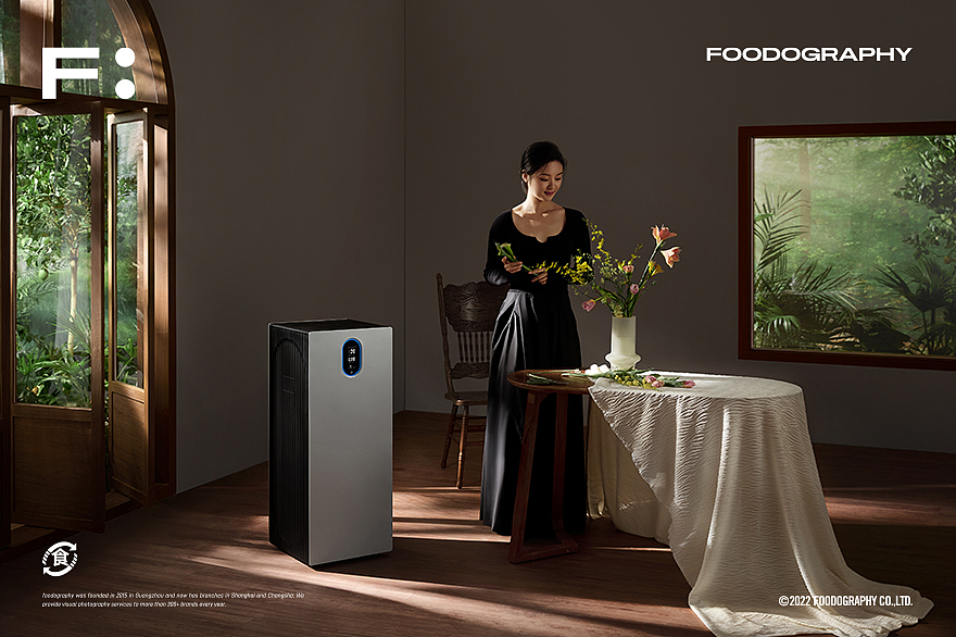 电器摄影 | 352空气净化器 ✖ 食摄集