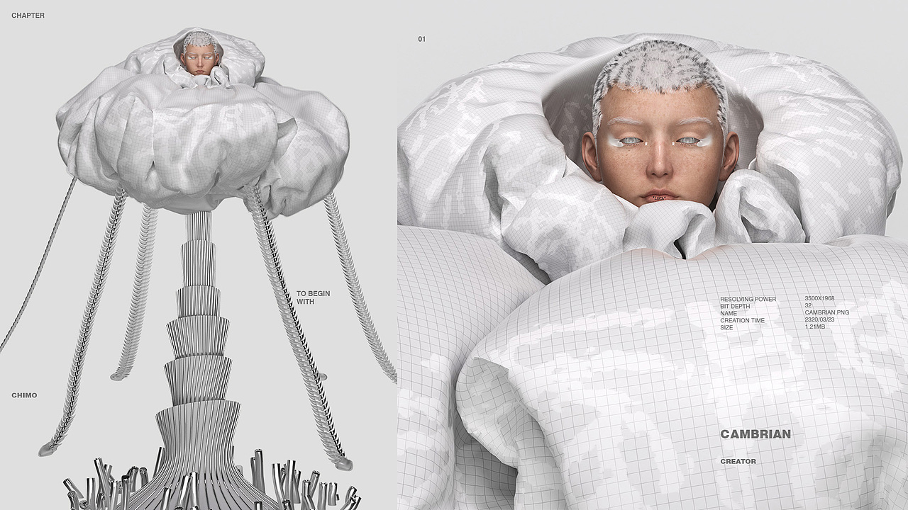 寒武纪·造物主 - 上（图ZMzQyMTc2NDA0） - 海报 - 站酷设计师ChimoLab原创素材 - 站酷ZCOOL