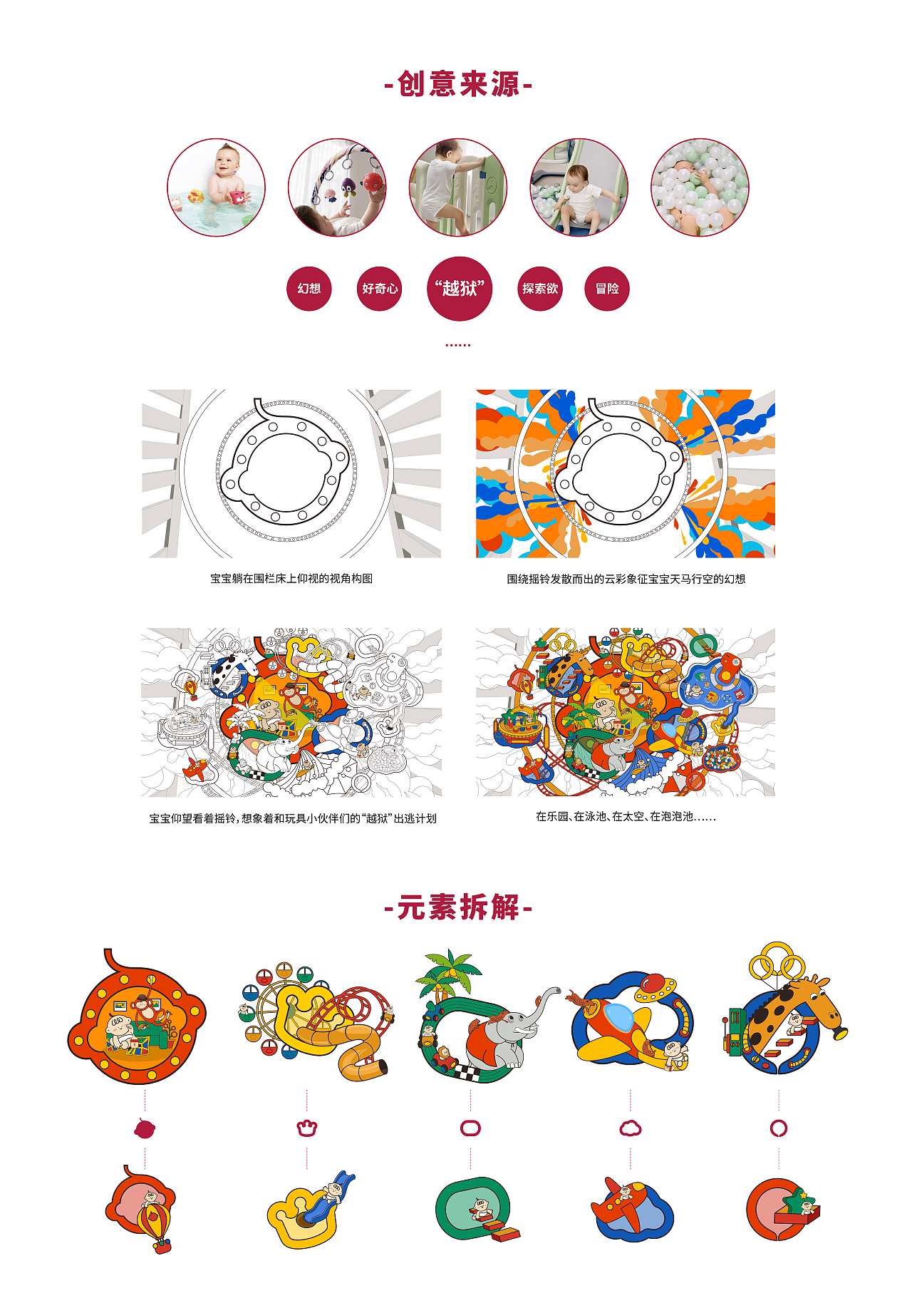 Babycare｜《“越狱”探险幻想》（图ZMzU0NDI1Nzc2） - 海报 - 站酷设计师林多肉原创素材 - 站酷ZCOOL