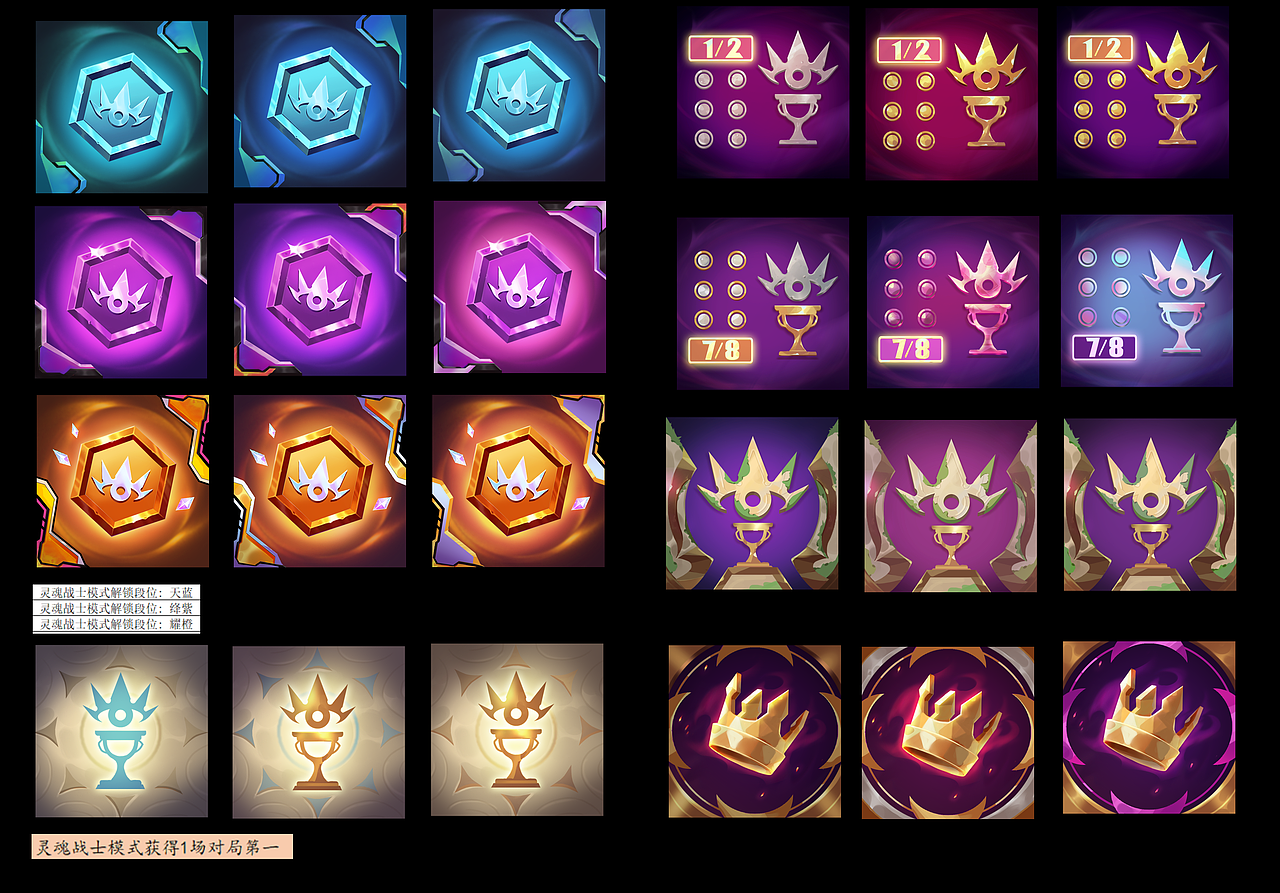 金铲铲之战成就图标（图ZMzYyMTY0MTU2） - 图标 - 站酷设计师o瓦斯o原创素材 - 站酷ZCOOL