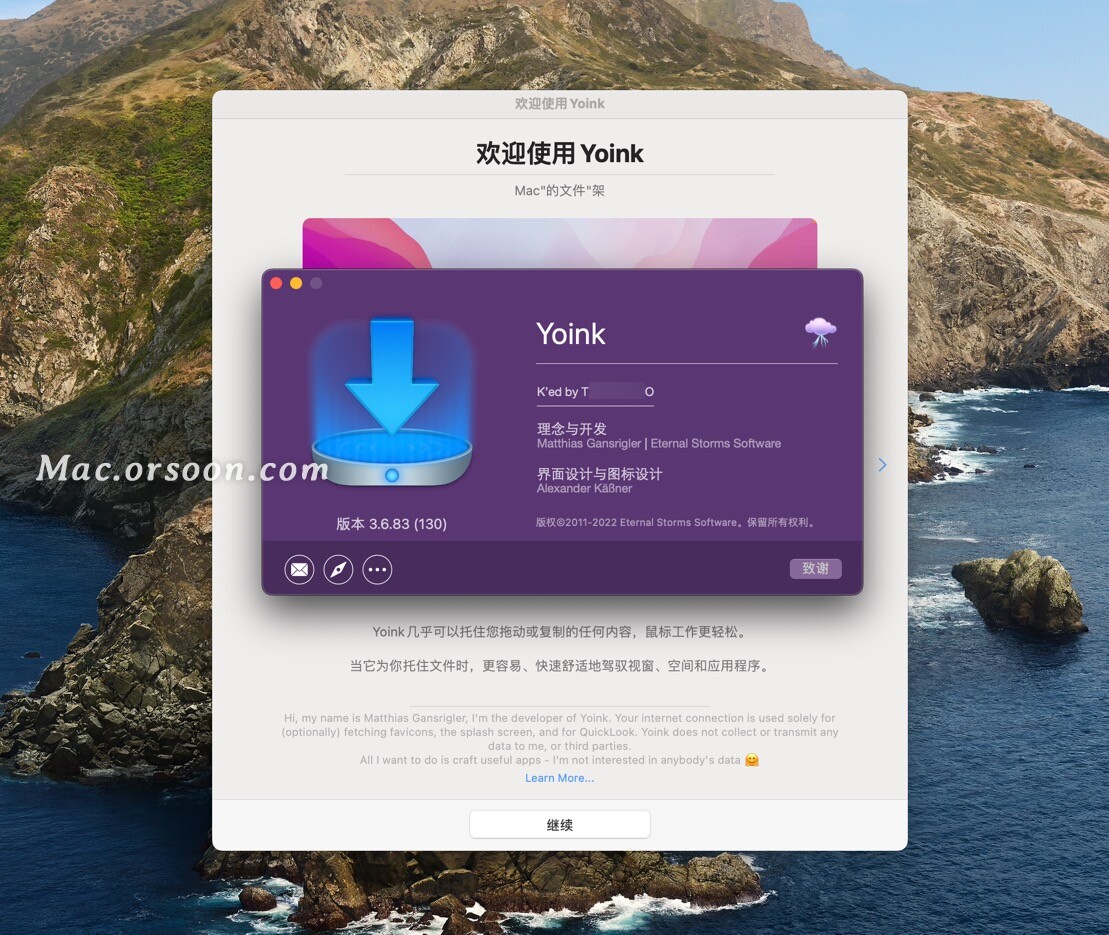 yoink mac app