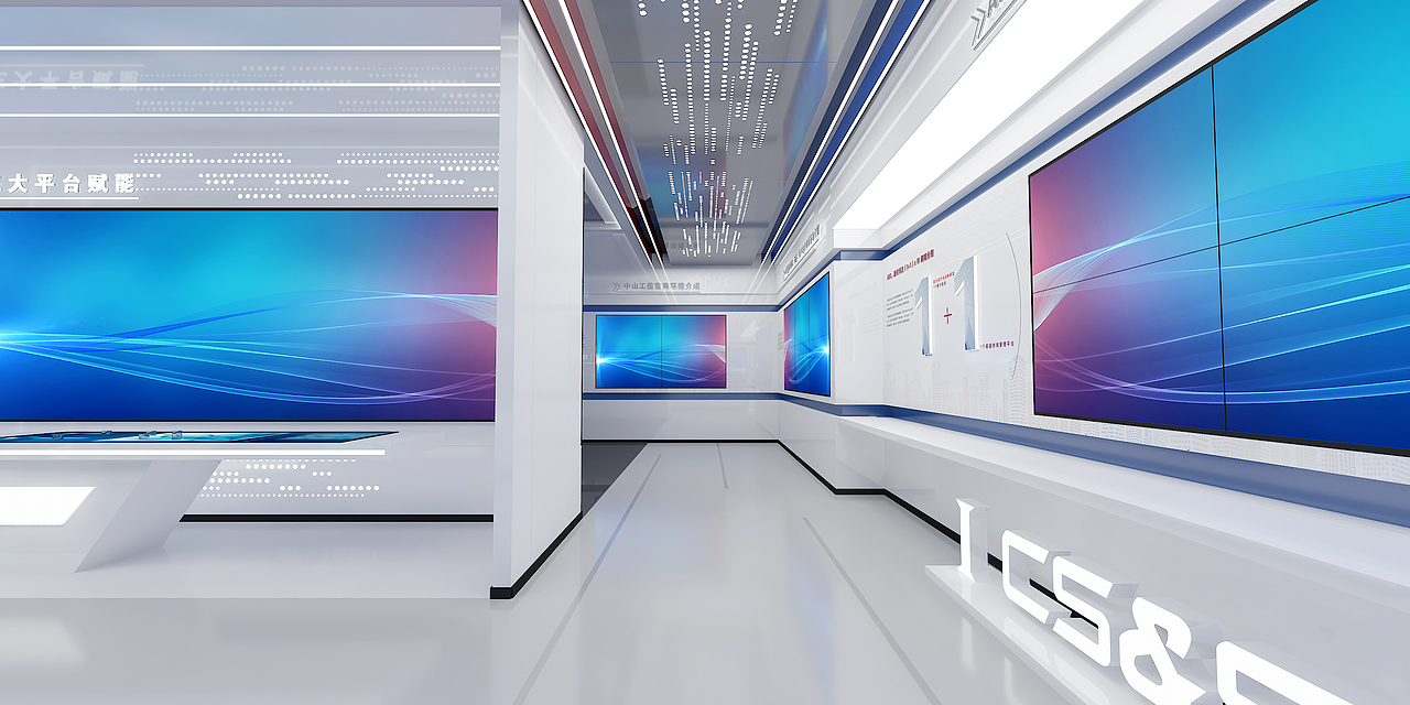 企业展厅、科技展厅、现代展厅（图ZMzQ4MjgwMDY0） - 建筑/空间 - 站酷设计师雄鹰展翅1222原创素材 - 站酷ZCOOL