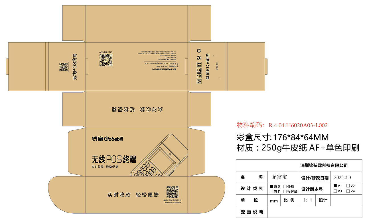 包装刀模排版设计