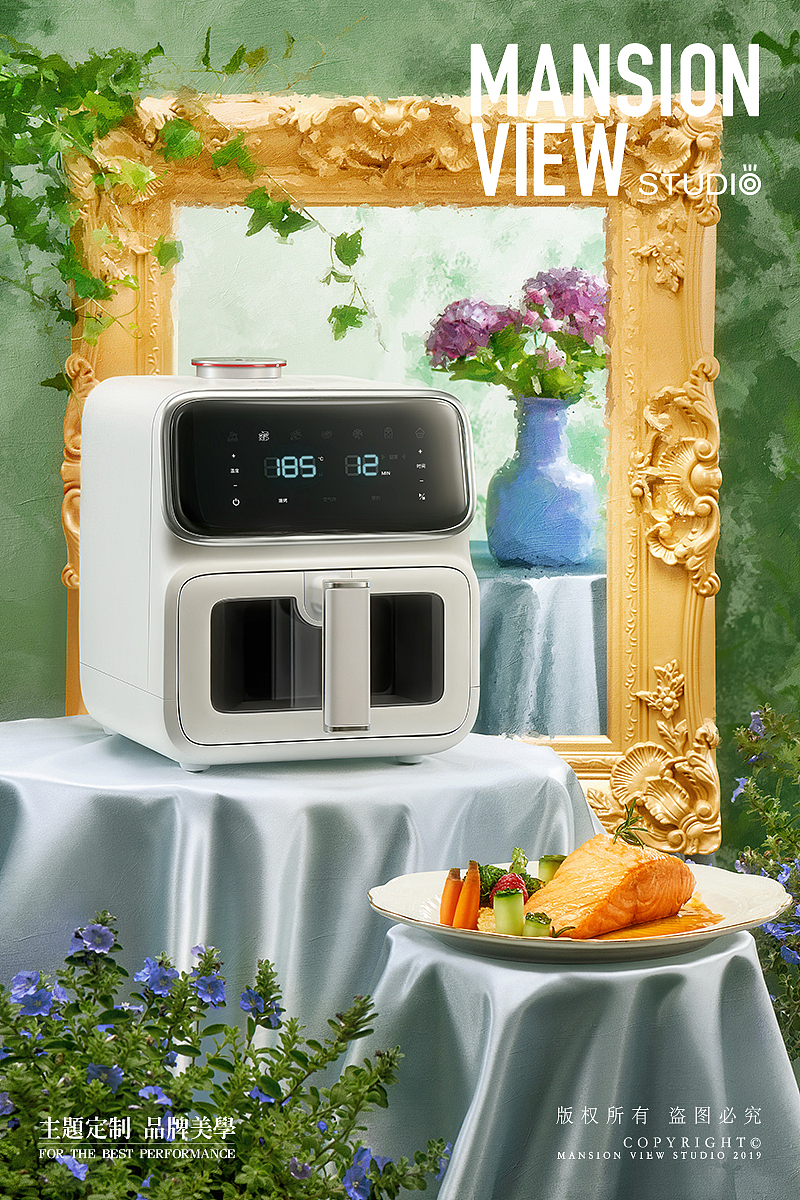 法梵空气炸锅 x MansionView（图ZMzU1NDc1Mzky） - 产品摄影 - 站酷设计师MansionView原创素材 - 站酷ZCOOL