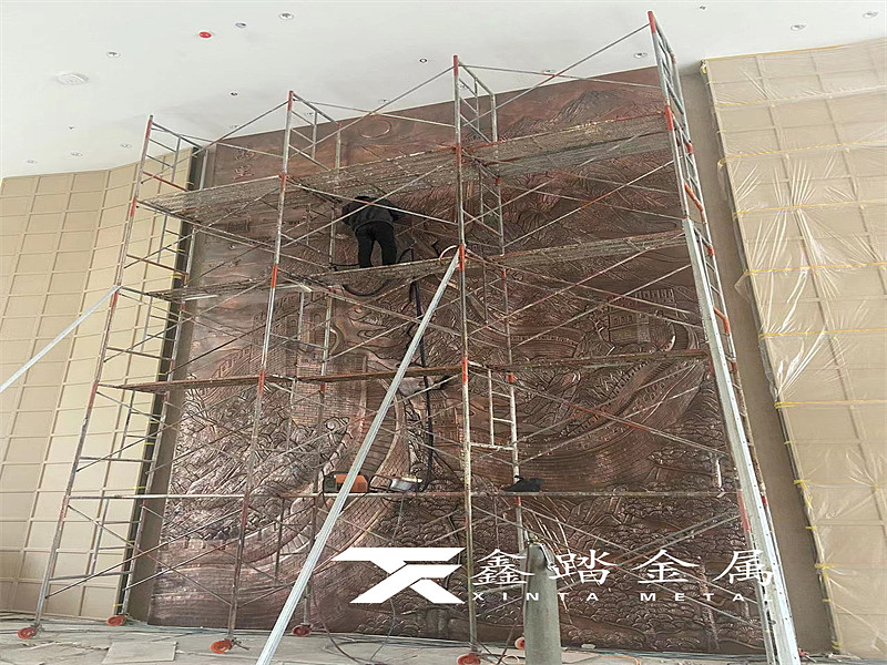 家装纯铜锻造浮雕万里长征壁画做背景墙瞬间提升档次（图ZMzMzMjAzNjA4） - 其他手工艺 - 站酷设计师异形金属制品雕塑原创素材 - 站酷ZCOOL