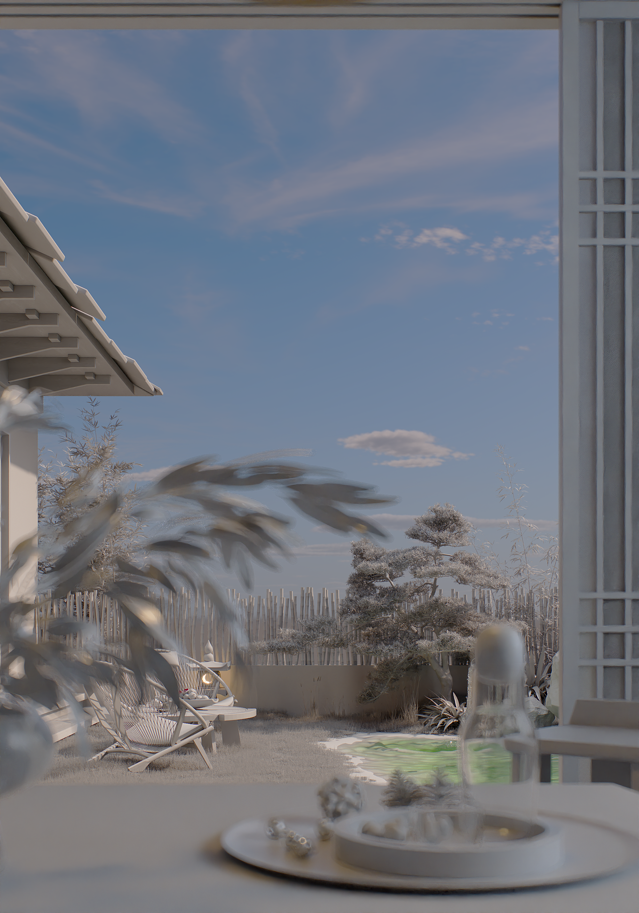 《溪山竹篱》- 个人参赛作品