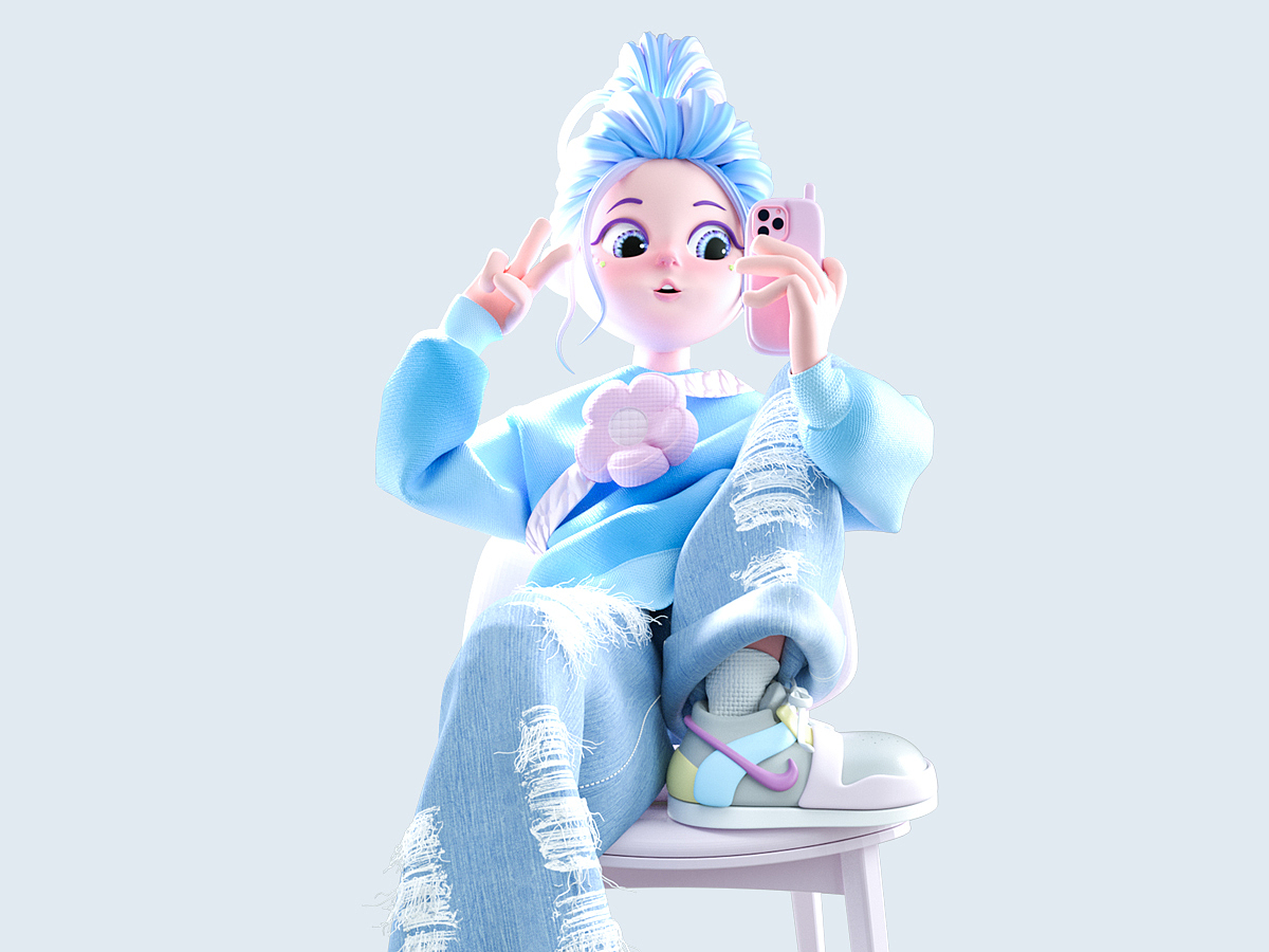 方块七 | 2022ip人物设计作品合集（图ZMzI0NzkxMzcy） - 人物/生物 - 站酷设计师方块七yy原创素材 - 站酷ZCOOL