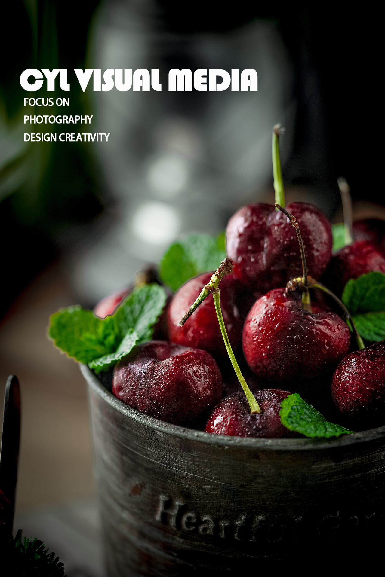 产品摄影|暗调车厘子