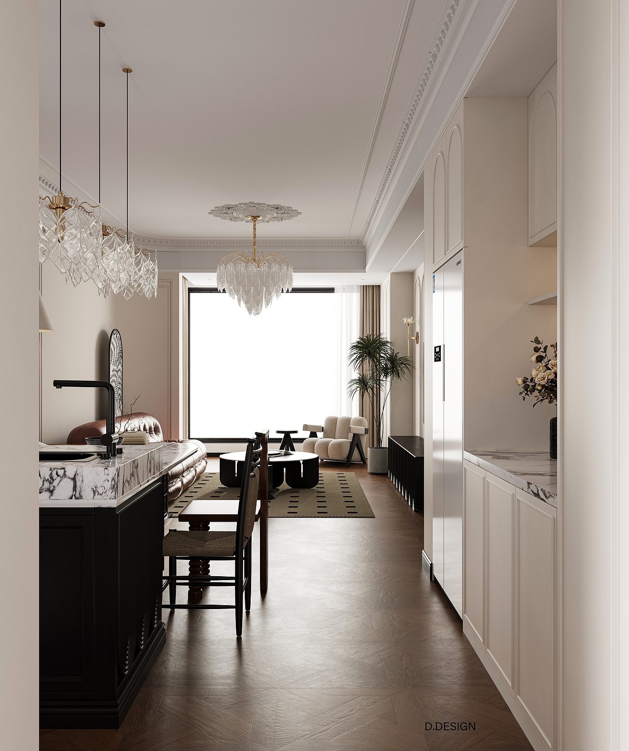 日常搬砖系列丨客餐厅（图ZMzQ1MTI5NjI4） - 家装设计 - 站酷设计师涛涛冲鸭原创素材 - 站酷ZCOOL