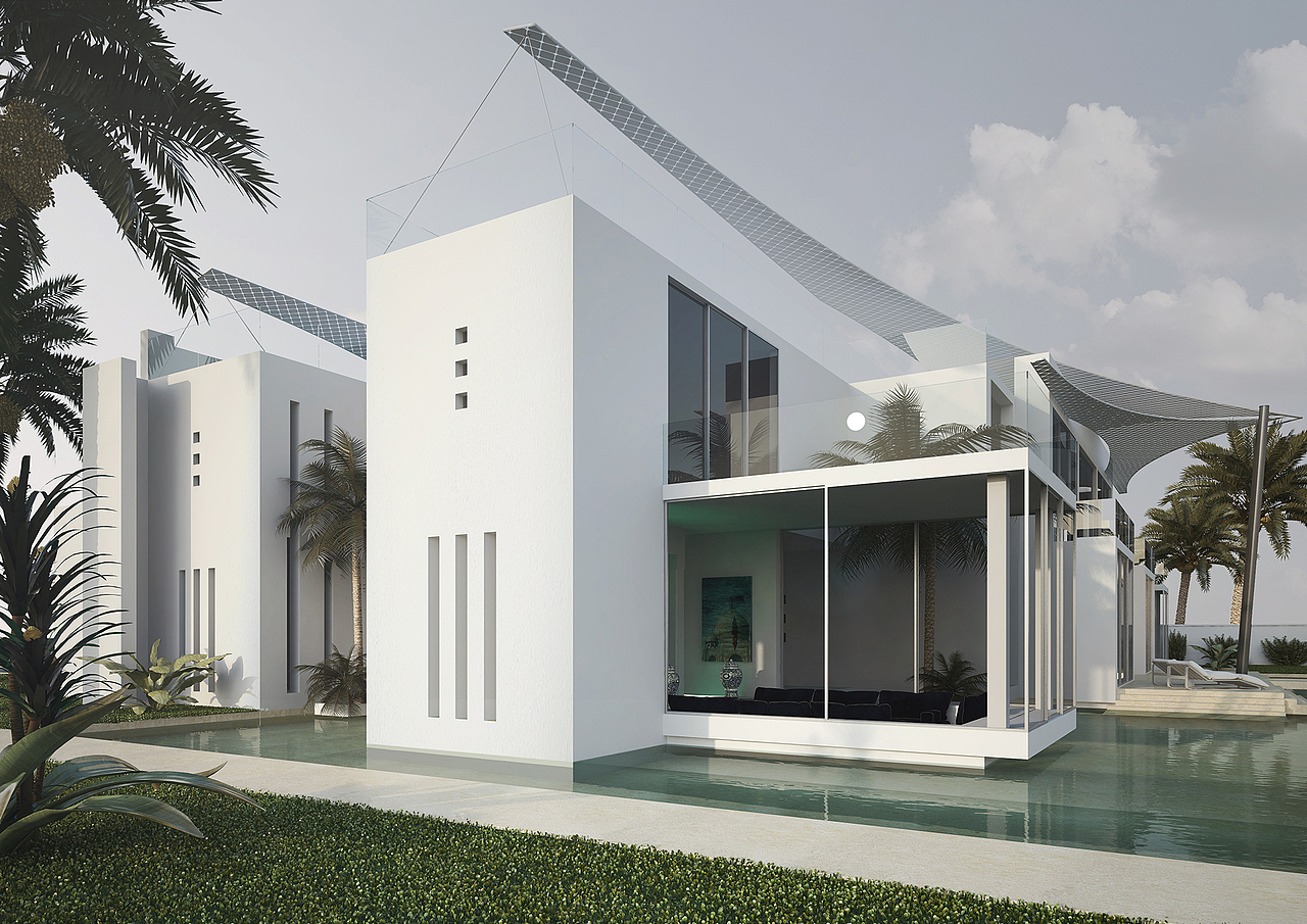 Pallante - 建筑设计/空间/场景三维渲染 - 迪拜别墅