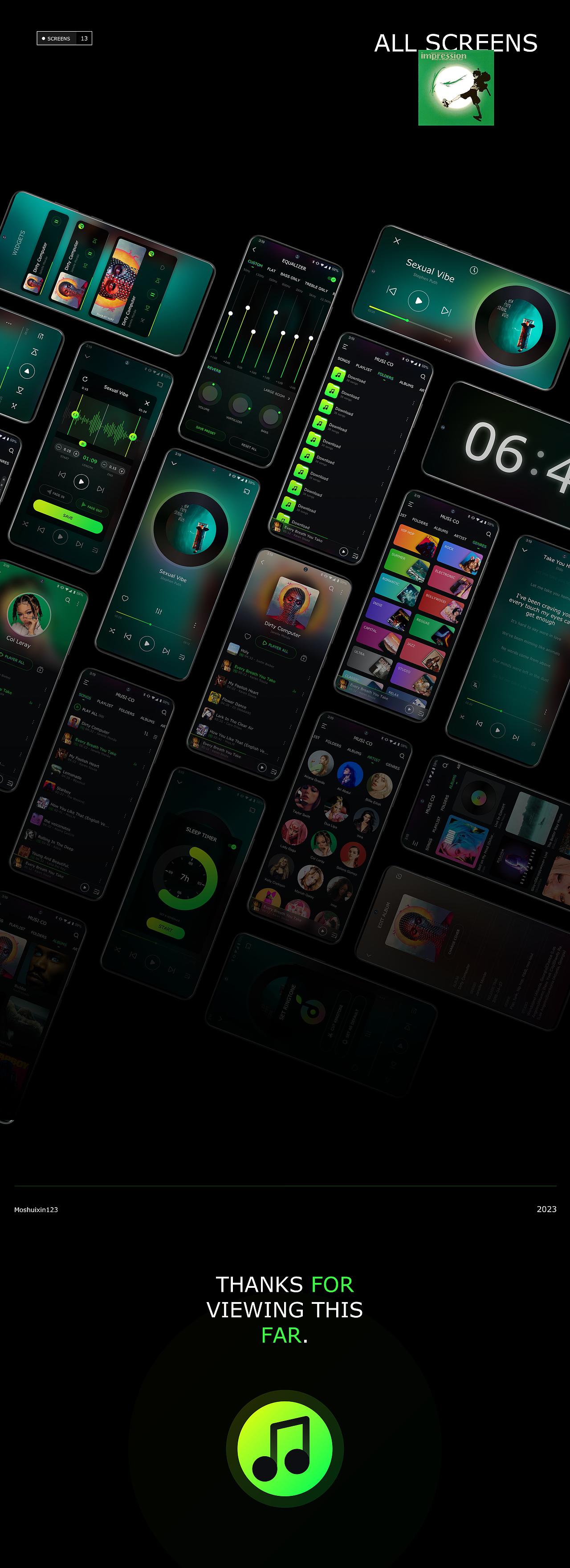 MUSI·CO安卓本地音乐播放器（图ZMzQ1MTkzNzA0） - APP界面 - 站酷设计师至寒原创素材 - 站酷ZCOOL