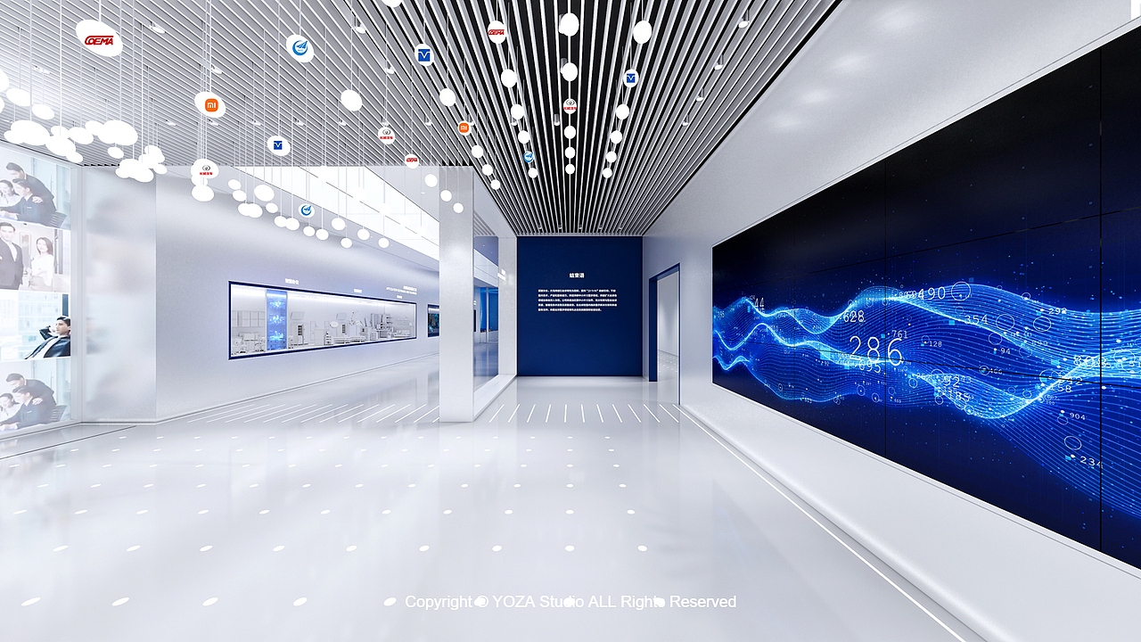 微电子企业展厅