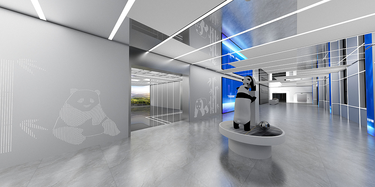 四川熊猫新材企业展厅设计施工一体化EPC项目（图ZMzI5MDgwNzEy） - 展陈设计 - 站酷设计师TIMGUO原创素材 - 站酷ZCOOL