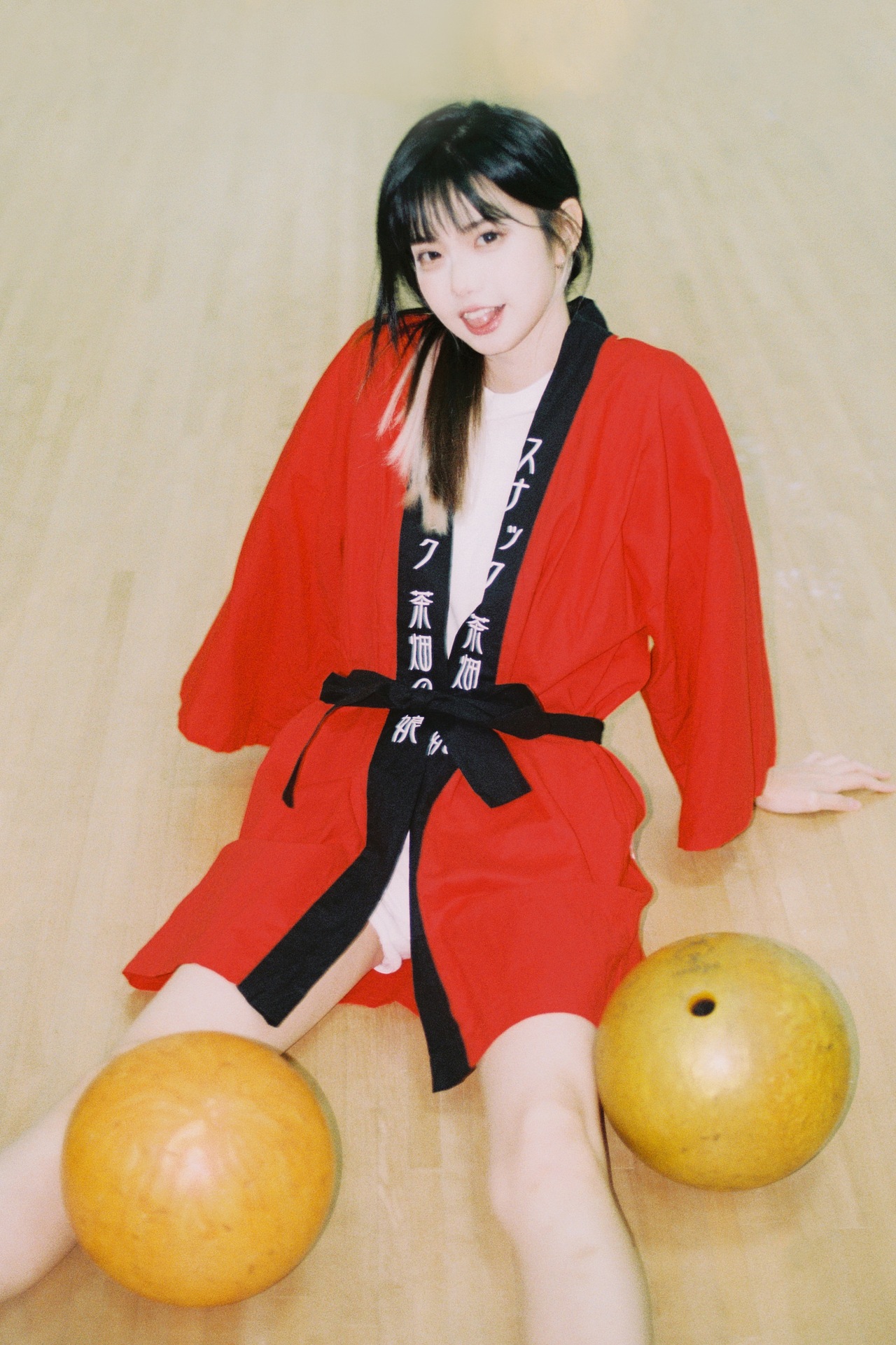 保龄球和胶片也很搭