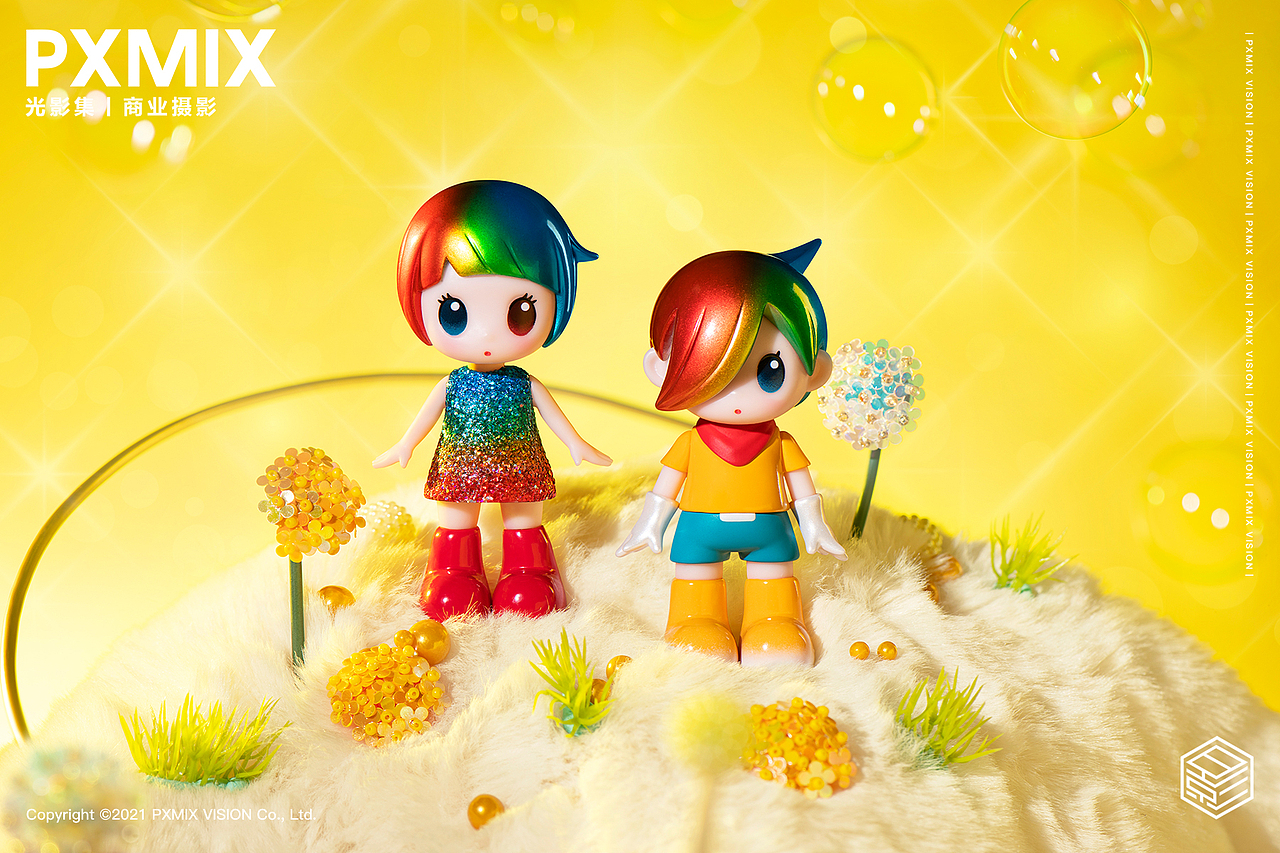 盲盒摄影丨泡泡玛特 HAPICO x 光影集 PXMIX