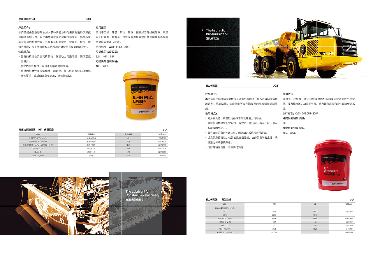 润滑油画册
