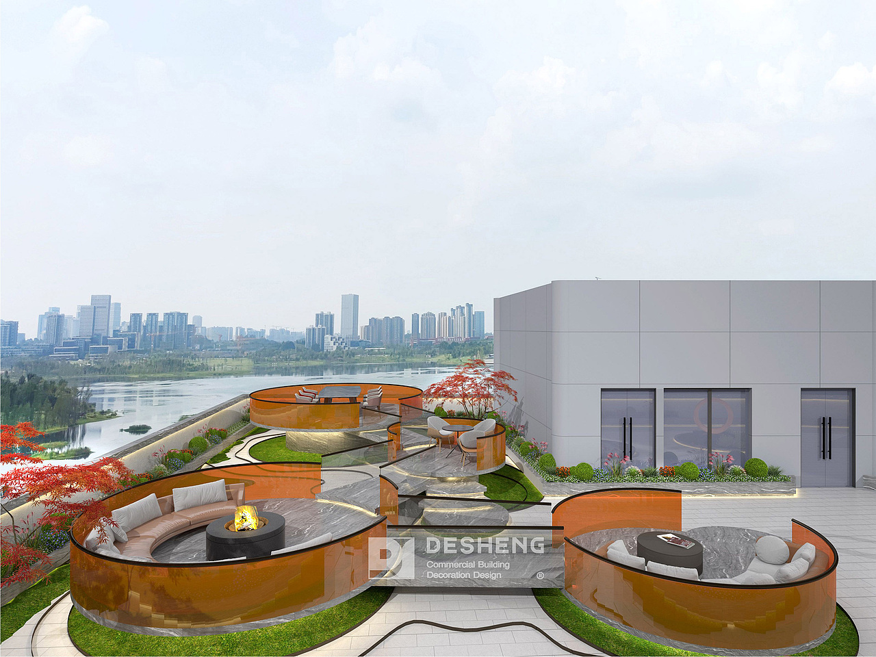 德盛装饰办公室装修案例-宝朗实业（图ZMzYzNDQ3MjQ4） - 建筑设计 - 站酷设计师德盛未来装饰设计原创素材 - 站酷ZCOOL