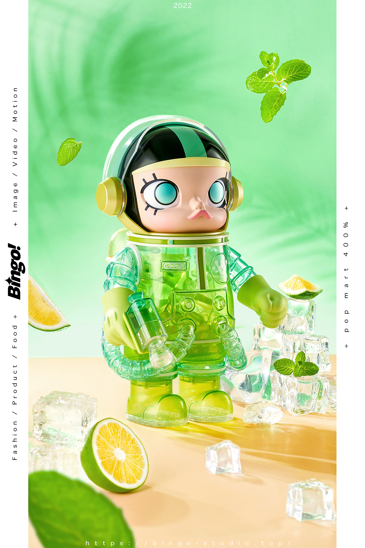 bingostu咔嚓文化 x pop mart泡泡玛特