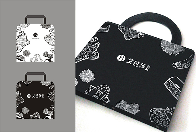 艾芭莎甜品品牌vi设计