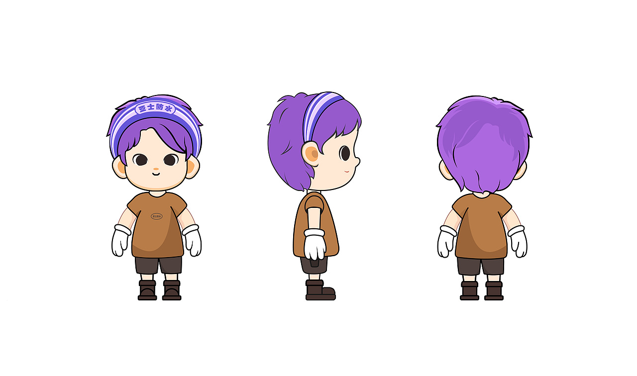 集团部门IP人物设计