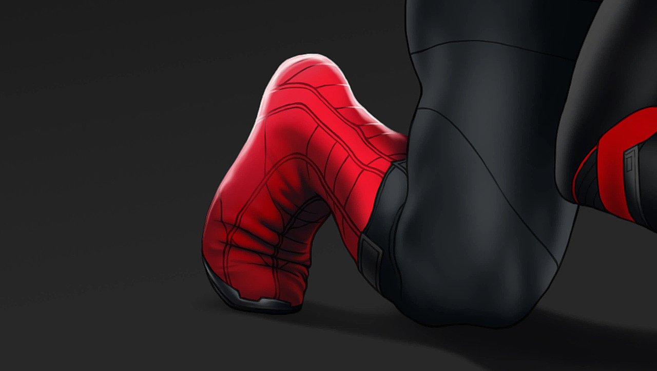 PS手绘教程:《蜘蛛侠》荷兰弟Upgraded Suit(图ZMzI4MTEzMDky) - 创作习作 - 站酷设计师野孩子涂鸦原创素材 - 站酷ZCOOL