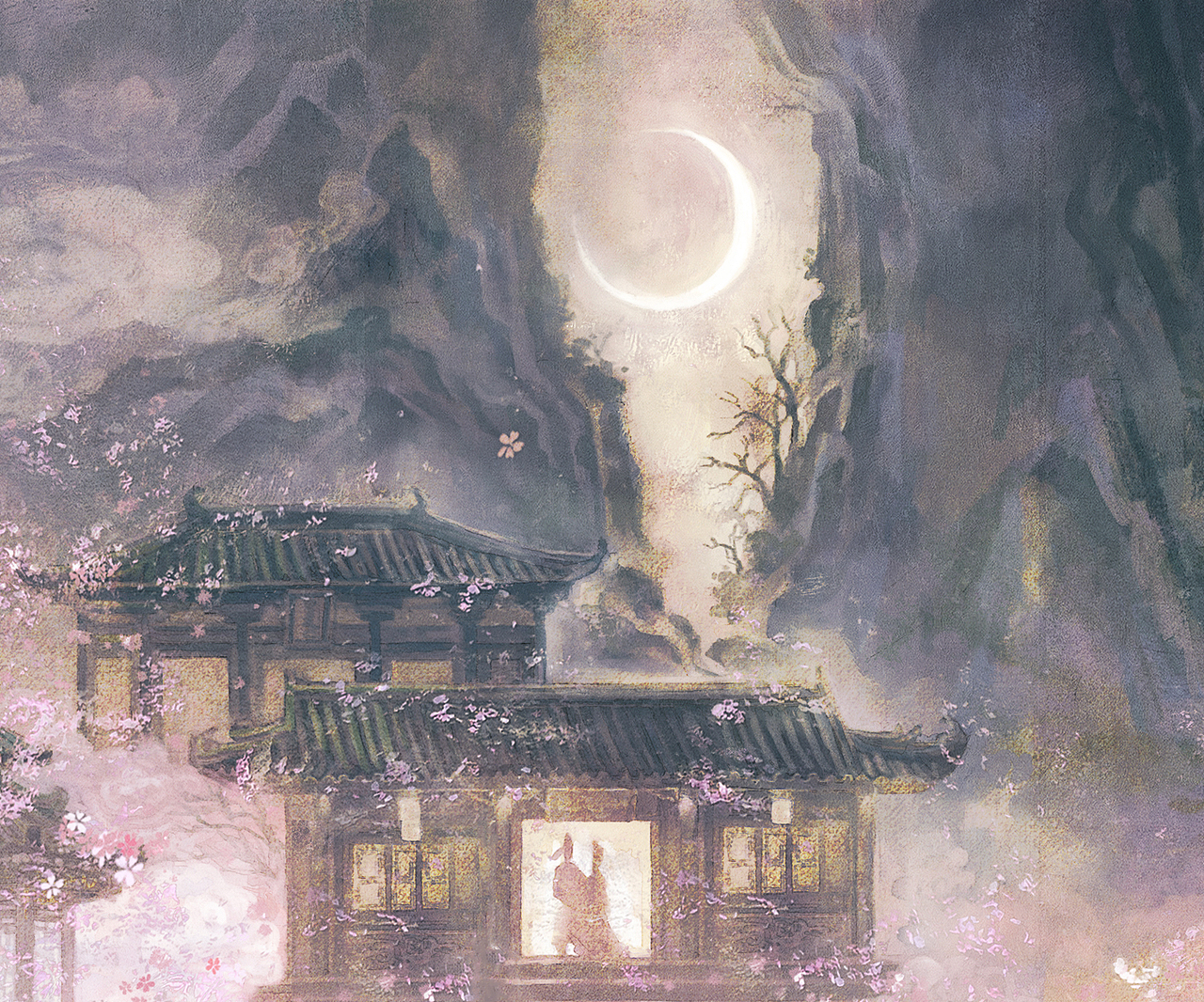 《长恨歌》｜长卷（图ZMzQwMDUwNTY4） - 艺术插画 - 站酷设计师yyujing原创素材 - 站酷ZCOOL