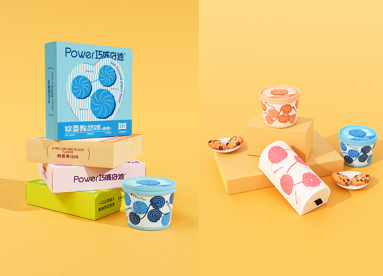 Power巧威白迪 | 曲奇饼品牌包装全案 | LOGO/包装