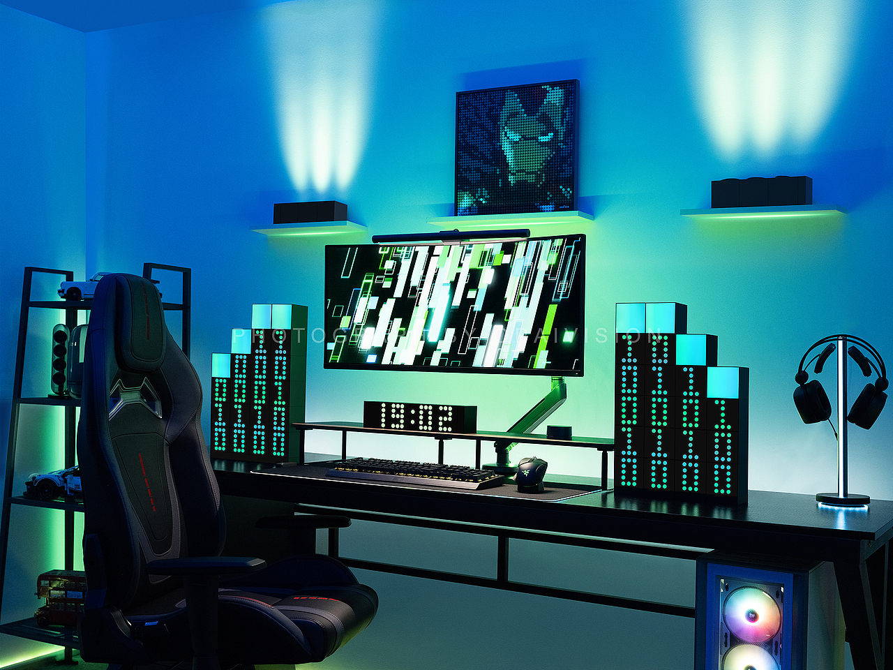 产品摄影 | 『Yeelight易来』电竞氛围灯拍摄（图ZMzMzNjgwNDg0） - 美食摄影 - 站酷设计师仙人海视觉原创素材 - 站酷ZCOOL