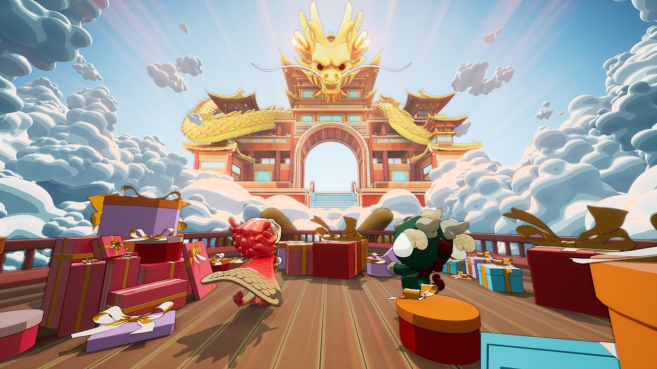 京东xPOPMART 龙年CG