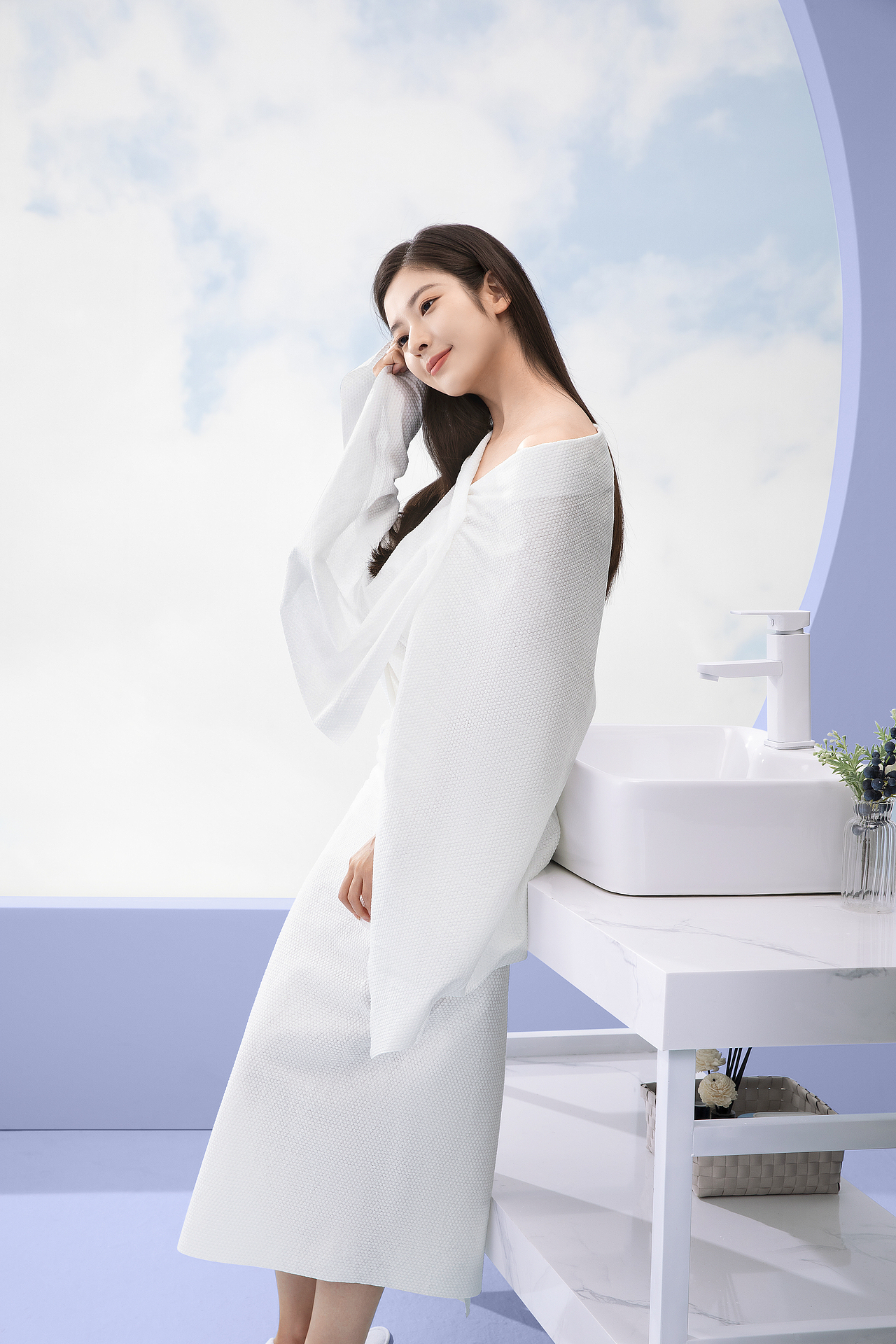 家居个护摄影 振德 儿童创意拍摄 旅行装 家用好物广告